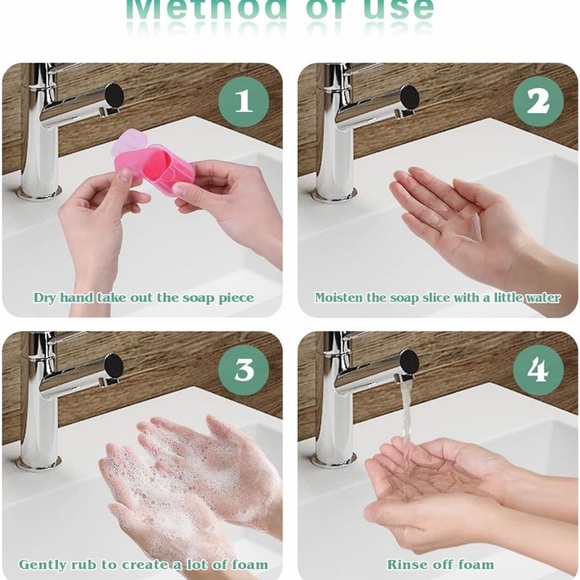 3 packs 60 Paper Soap Sheets - Picture 7 of 9